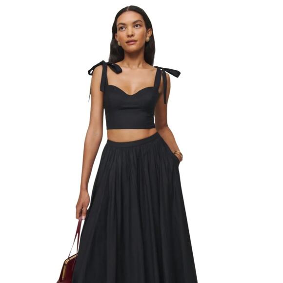 Reformation × Kacey Musgraves Magnolia Tank &
Midi Skirt Set Size 8 NWOT - Picture 8 of 15